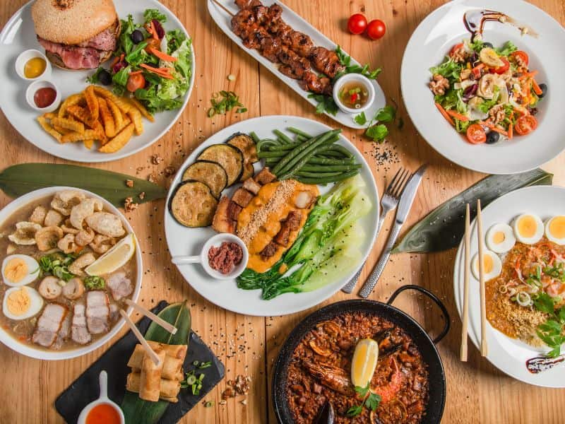 Food Vocabulary IELTS: Các món ăn