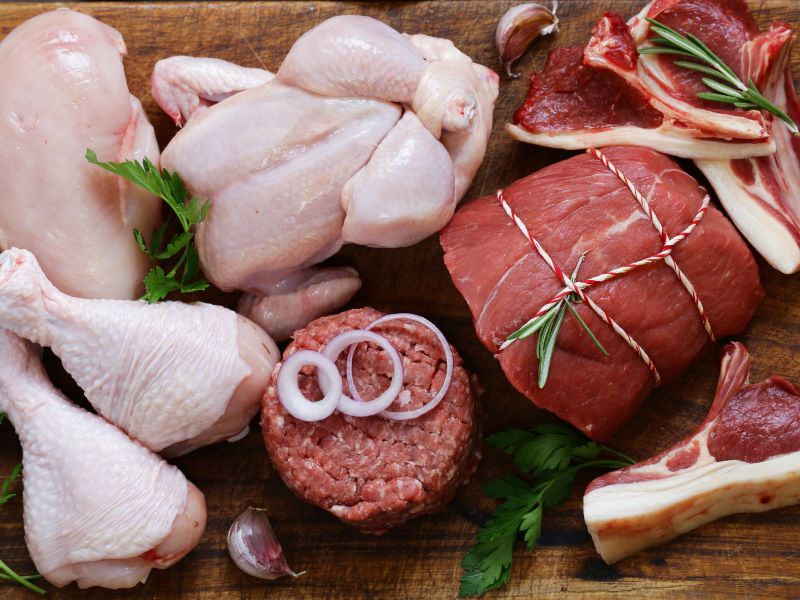 Food Vocabulary IELTS: Các loại thịt