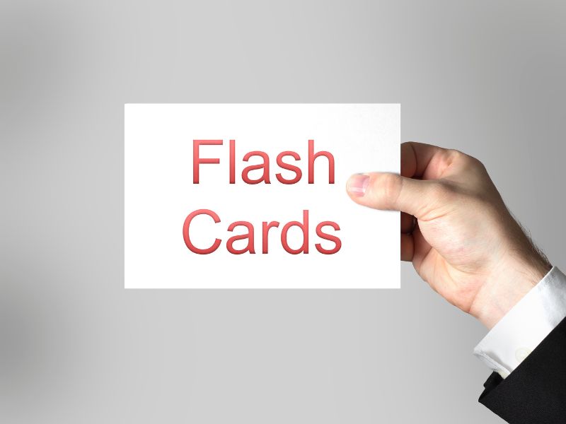 Sử dụng e-flashcards