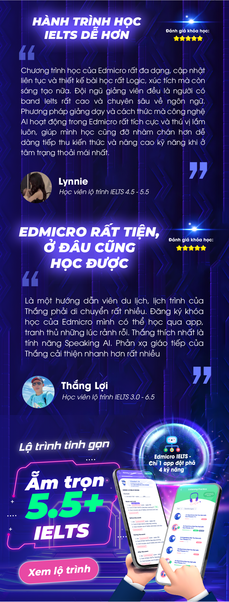 IELTS 5.5 Mobile (bản mới)